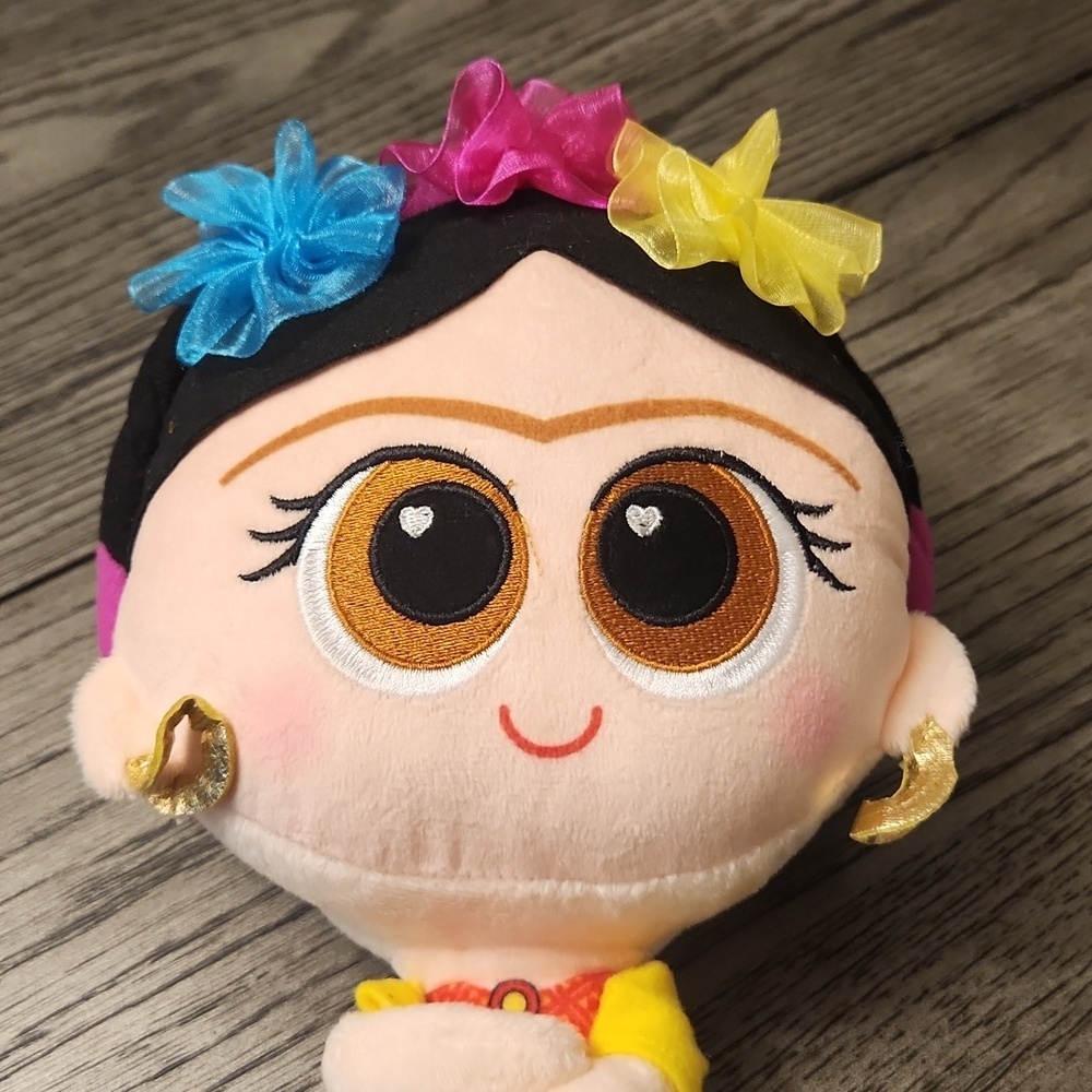 FRIDA KAHLO Plush Doll-Amparin Mexican. - Picture 6 of 10
